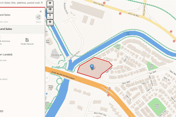 GuocoLand Secures Faber Walk GLS Site with Top Bid of 900 PSF PPR