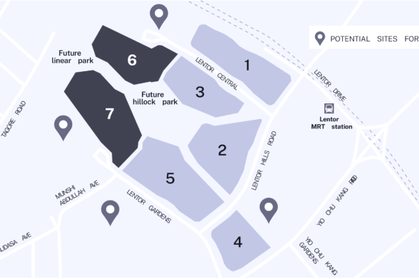 Lentor Collection Location Map 1 1 1