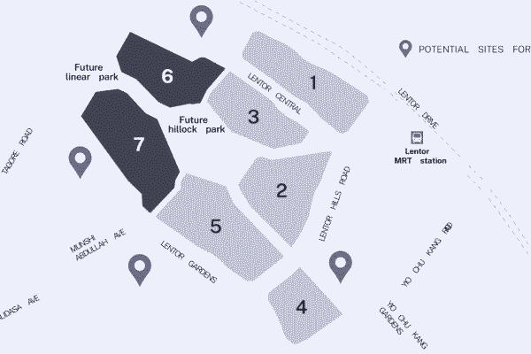 Lentor Collection Location Map 1 1