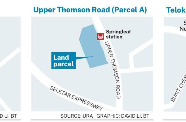 URA Launches Three Prime Residential Sites for Tender in Dorset Upper Thomson and Telok Blangah